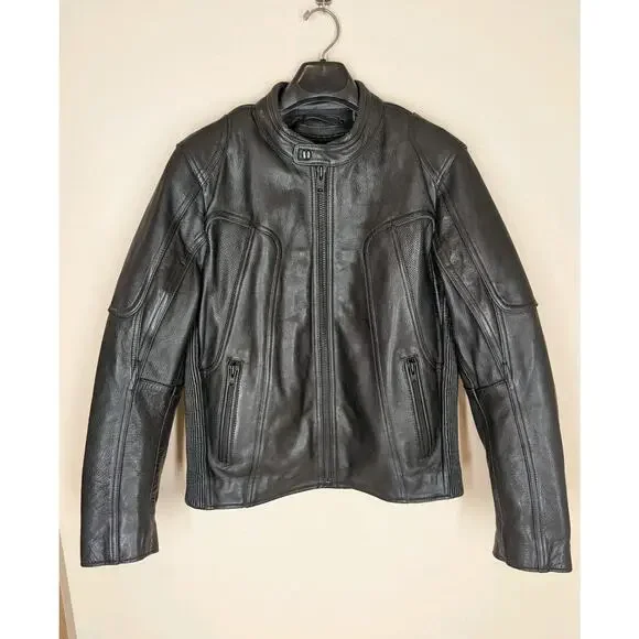 Wilsons | Jackets & Coats | Wilsons Leather Black Motorcycle